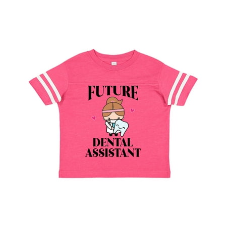 

Inktastic Future Dental Assistant Gift Toddler Toddler Girl T-Shirt