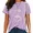 B-Purple, variant on UNISHE Womens Floral Skull Graphic Tees Acid Wash Vintage Wildflower Print T-Shirts Short Sleeve Streetwear Tops Black, S