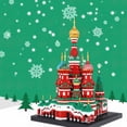 thumbnail image 5 of MACTANO Architecture Micro Mini Building Block Set Saint Basil's Cathedral Plastic Building Kit Multi Color, 5 of 5