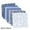 Blue, variant on Qianying Quilting Fabric Misscrafts 7pcs 25 x 25cm Cotton Fabric Making Supplies Craft Patchwork Fabric Bundle Fat Quarter Pre-Cut Quilt Squares for Sewing Scrapbooking