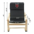 thumbnail image 3 of Imperial Chicago Bears Bentwood Accent Chair, 3 of 6
