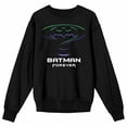 thumbnail image 2 of Batman Forever Movie Logo Men's Black Long Sleeve Sweatshirt-Large, 2 of 4