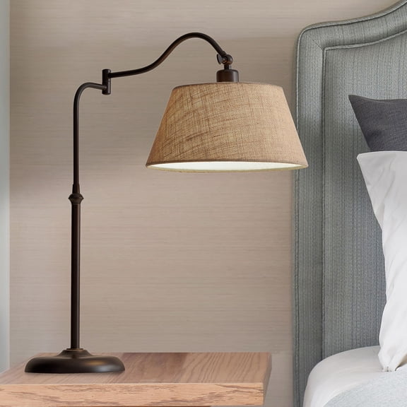 Adesso Home Rodeo Metal Table Lamp in Antique Bronze