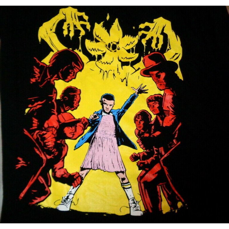 Netflix Stranger Things Eleven GraphicT-shirt Black Loot Crate