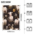 thumbnail image 3 of Notebook 8.3x5.7x0.4 Inch One Sizex2 Journey Note Diary Hardcover Notebook 60 Pages,80g Paper Writing Smooth and Not Easy to Break Cute Pretty Cartoon Lamb, 3 of 8