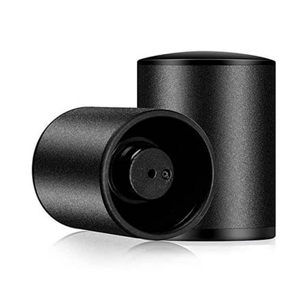 

Wine Stopper Stainless Steel Reusable Vacuum Wine Stopper- Black
