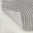 thumbnail image 4 of JONATHAN Y SCANDINAVIAN 8 x 10 Area Rug, Hallie Minimalist Curve Geometric - Gray/Ivory, SCN100A-8, 4 of 9