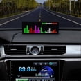 thumbnail image 3 of LED Music Spectrum Rhythm Lights Voice Sensor 1624 RGB Atmosphere Level Indicator with Clock Displa, 3 of 5