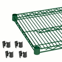 Excellante Epoxy coating wire shelves 24" x 36" with 4 set plastic chip, comes in 2 shelves