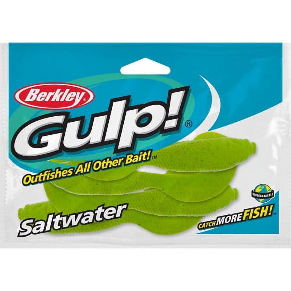 (2 pack) Berkley Gulp! Saltwater Swimming Mullet Soft Bait
