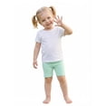 thumbnail image 5 of Ruisita 6 Pack Baby Toddler Girls Cotton Bike Shorts Soft Girl Thickened Cartwheel Shorts Solid Safety Dance Short for Kids, 5 of 9