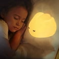 thumbnail image 1 of Adornos de decoración, regalos, decoraciones de festivales, linda luz de noche recargable, atenuación, luz de palmadita, luz de noche para dormir de bebé, una lámpara, 1 of 9