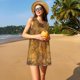 thumbnail image 3 of Fotbe Vintage Map Vestido de Verano sin Mangas para Mujer – Vestido Midi Línea A, Estilo Camiseta Floral, Vestido Playero Casual y Fluido, 3 of 7