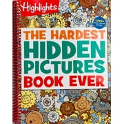 Highlights Hidden Pictures: The Hardest Hidden Pictures Book Ever (Spiral Bound)