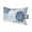 Blue, variant on Turquoise Grey Sunflowers Outdoor Pillows for Chaise Lounge Chair Waterproof Lumbar Pillows with Insert&Adjustable Strap Beach Headrest Pillow Boho Rustic Floral Vintage Blossom Pool Pillow 11"x16"