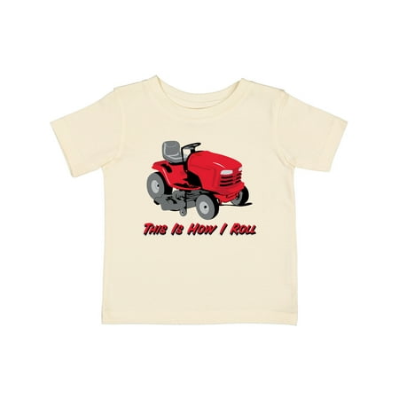 

Inktastic This is How I Roll Mower Gift Baby Boy or Baby Girl T-Shirt