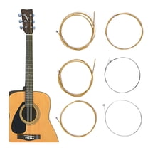 SEPTRIO Beautybox 6-Pack Acoustic Guitar Strings - Bronze Extra Light 6-String Set for Folk&Classic