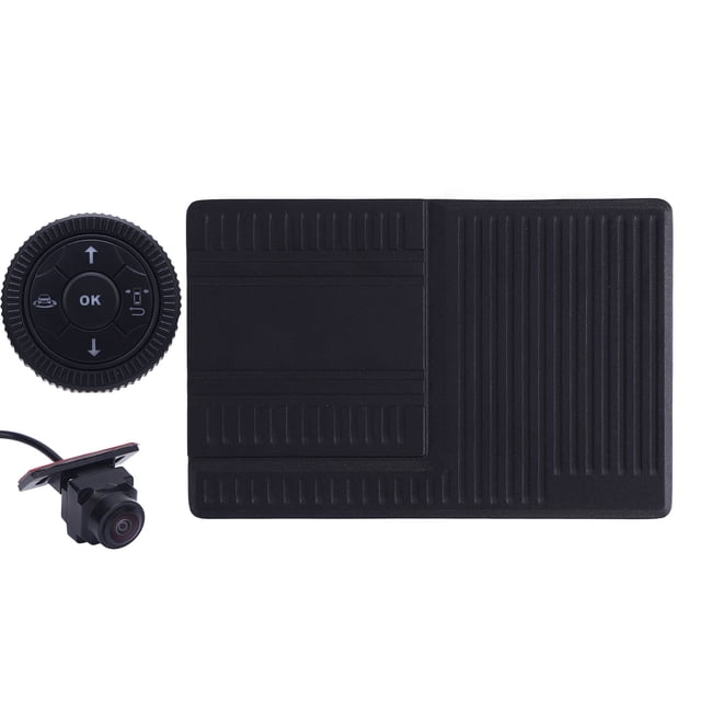 Kit de Cámara de Vista Trasera Redonda, de Visión de Aves de 360 Grados Recordatorio de VOZ AI AD Advertencia Aumento de la Seguridad de la Conducación para Los