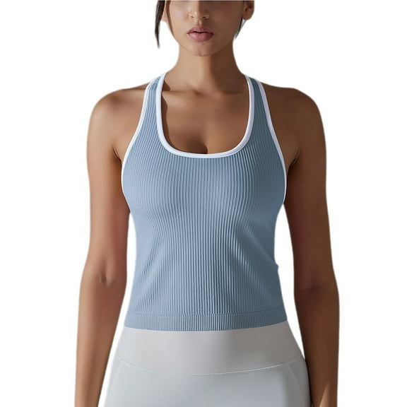 Mittory Womens Sports Workout Training Singlet Quick Dry Gym Fitness Running Tank Tops