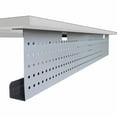 thumbnail image 5 of Lorell LLR60812 Metal Modesty Panel for 60 in. Tabletop, Metallic Silver, 5 of 7