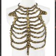 thumbnail image 6 of Elegant Skeleton Skeletonize Theme Coat For Halloween Cosplay Gothic Outerwear For Party Events Top Unisex, 6 of 6