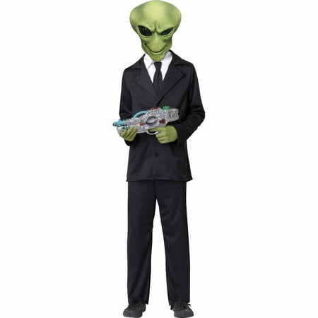Alien Agent Child Halloween Costume