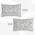 thumbnail image 2 of Honeii Carrot Rabbit Decorative Throw Pillow Case - Elevate Your Couch, Sofa, or Bed with Stylish Home Decor, Perfect Gift Idea-, 2 of 6