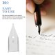 thumbnail image 3 of CIMAXIC 20Ud Puntas De Pluma De Acero Para Caligrafía Reemplazo Fácil Y Duradero Plata, 3 of 7