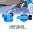 thumbnail image 4 of Car Wash Foam Gun Sprayer, Car Washing Kit with Washing Sponge & Absorbent Towel, Hose Nozzle Foam Cannon for Garden Cleaning, 4 of 7