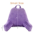 thumbnail image 4 of Cheer Collection Kids Size Reading and Gaming Pillow with Armrest - Plush Fiber Filled Backrest Pillow, 4 of 5