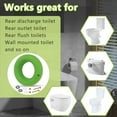 thumbnail image 4 of Waxless Toilet Gasket, Waxless Toilet Ring The Green Gasket Toilet Seal Set of 1, 4 of 7