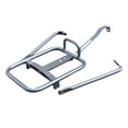 thumbnail image 1 of VONKY Carrier Bicycle Cargo Rack Pizza Rack Adult Bike Bikes Folding Front Silver 18x13cm, 1 of 6