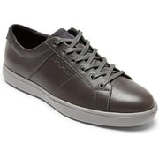 Rockport Mens Jarvis Lace to Toe Sneaker 12 Magnet Leather