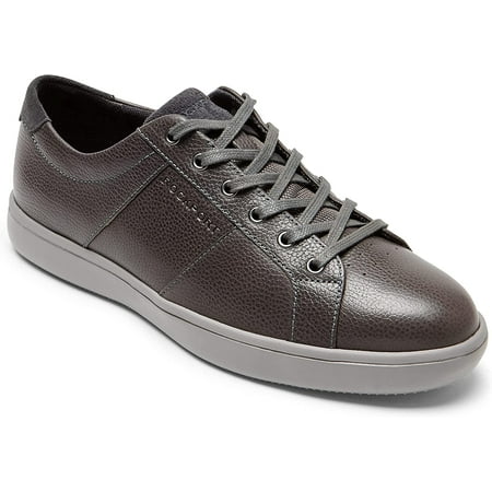 Rockport Mens Jarvis Lace to Toe Sneaker 12 Magnet Leather