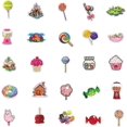 thumbnail image 2 of Pegatinas de dulces, dulces, helados, donas, cupcakes, vinilo impermeable para botellas de agua, Hydro Flask, portátiles, Navidad, 2 of 5