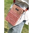 thumbnail image 6 of Gustave Women Small Crossbody Purse Cell Phone Bag Wallet Lightweight Canvas Messenger Shoulder Bag Pouch with Adjustable Strap "Red", 6 of 6