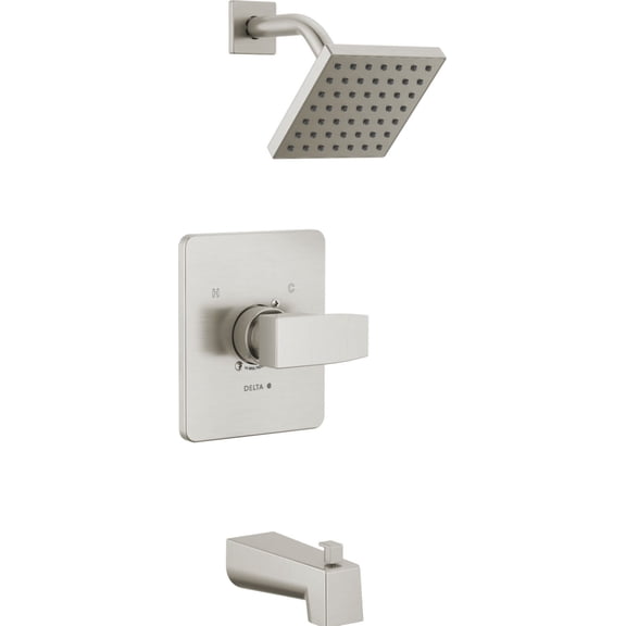 Delta T14467-Pp Modern Monitor 14 Series Tub And Shower Trim Package - Brilliance