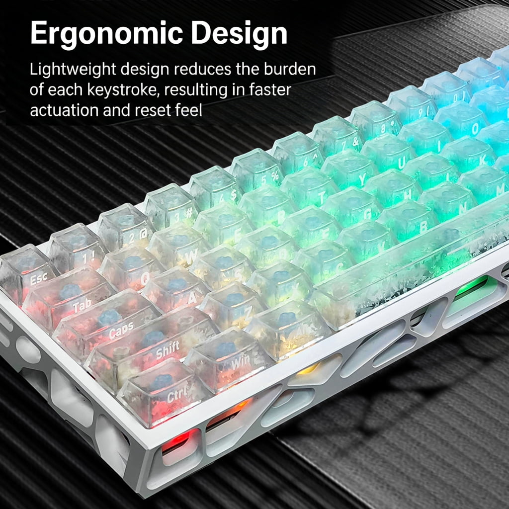 119 Keys Carbon Side Engraved Keycaps Caps for Switcher Mechanical Keyboard Keycaps Accessories