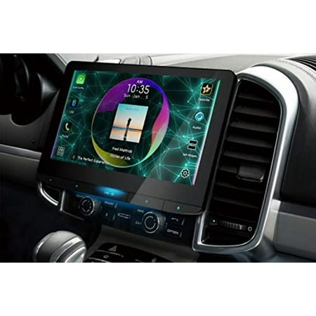JVC - 10.1" Full HD Screen - Android Auto/Apple® CarPlay™ - Universal Double Din Fit  Digital Media Receiver - Black
