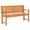 Natural, variant on Furnibear 3 Seater Outdoor Wooden Bench 59 Inch Large Fir Wood Garden Bench with Backrest and Armrests for Patio Porch and Yard, Brown