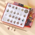 thumbnail image 2 of Christmas Ornaments Children's Gift Box Countdown Calendar Gift Box Advent Gold Bracelet Necklace Blind Box Set, 2 of 3