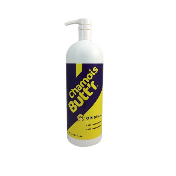 Chamois Butt'r Original Anti-Chafe Cream, 32 oz Bottle with Pump