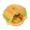 thumbnail image 2 of Cama para gatos con forma de hamburguesa, cama para gatos, lavable para interiores, acogedora cama tipo cueva para dormir, nido de gato para gatitos, M, 2 of 8