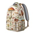 thumbnail image 2 of Whimsical Mushroom Design College Backpack for Women, Cute School Bookbag, Large Capacity Laptop Daypack for Campus Commute, Durable Lightweight, Perfect Gift, 2 of 6
