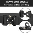 thumbnail image 5 of KANASTAL 3 Packs Nylon Belt for Men Women, Web Work Belt with Heavy Quick Release Buckle, 5 of 5