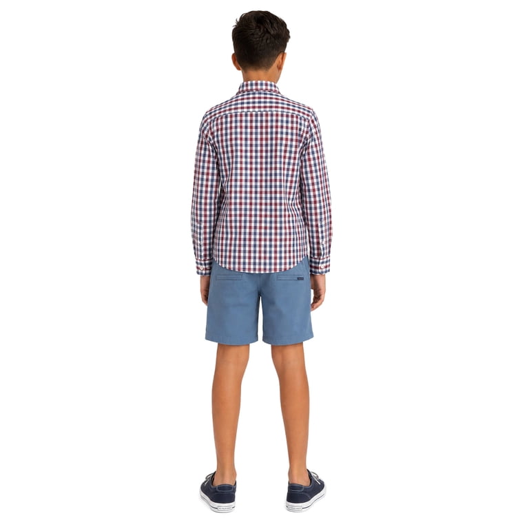 U.S. Polo Assn. Boys Long Sleeve Button Down Shirt photo 3