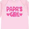 thumbnail image 4 of Inktastic Papa's Girl Girls Long Sleeve Baby Bodysuit, 4 of 5