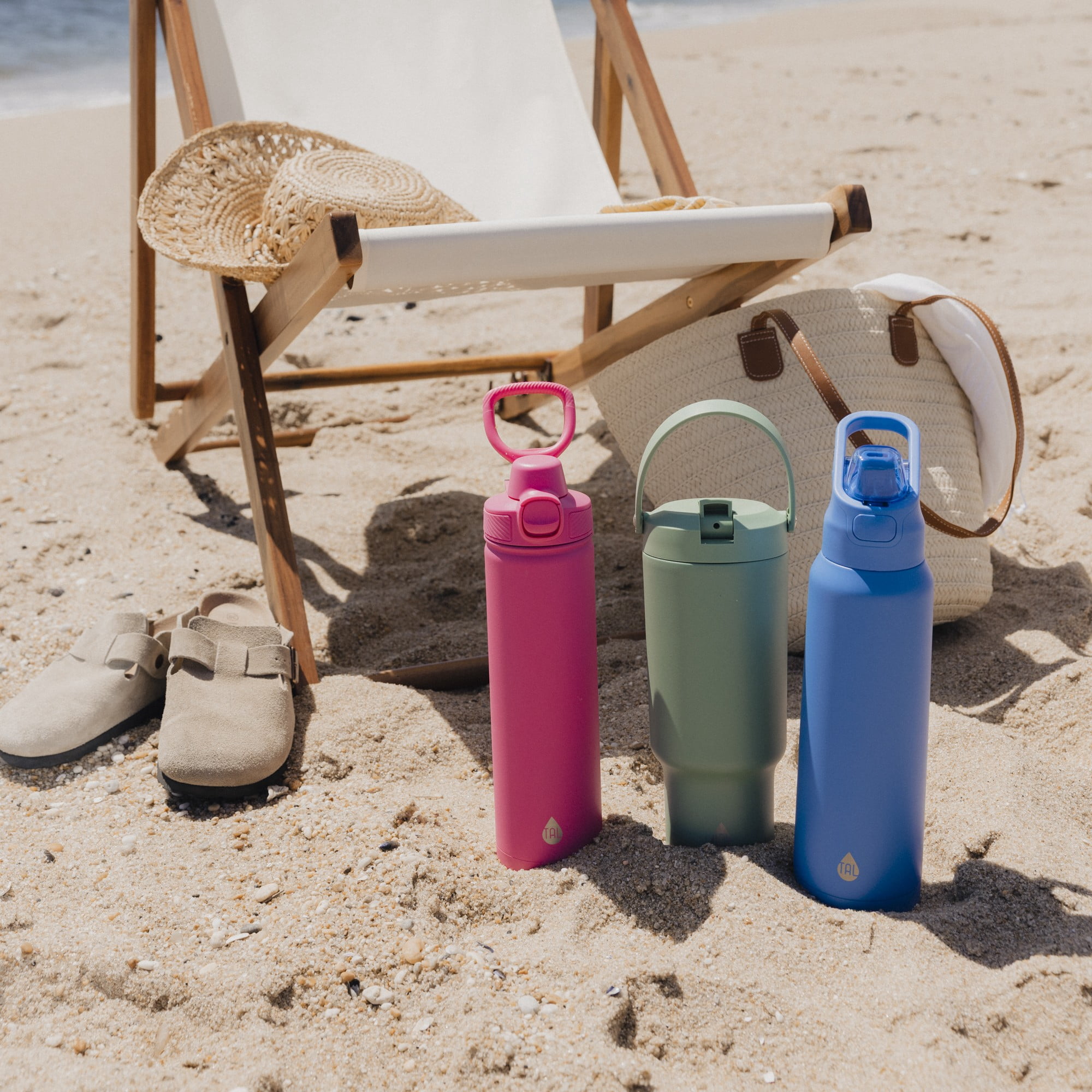 Tal 40 oz Insulated Tumbler with Straw Sage