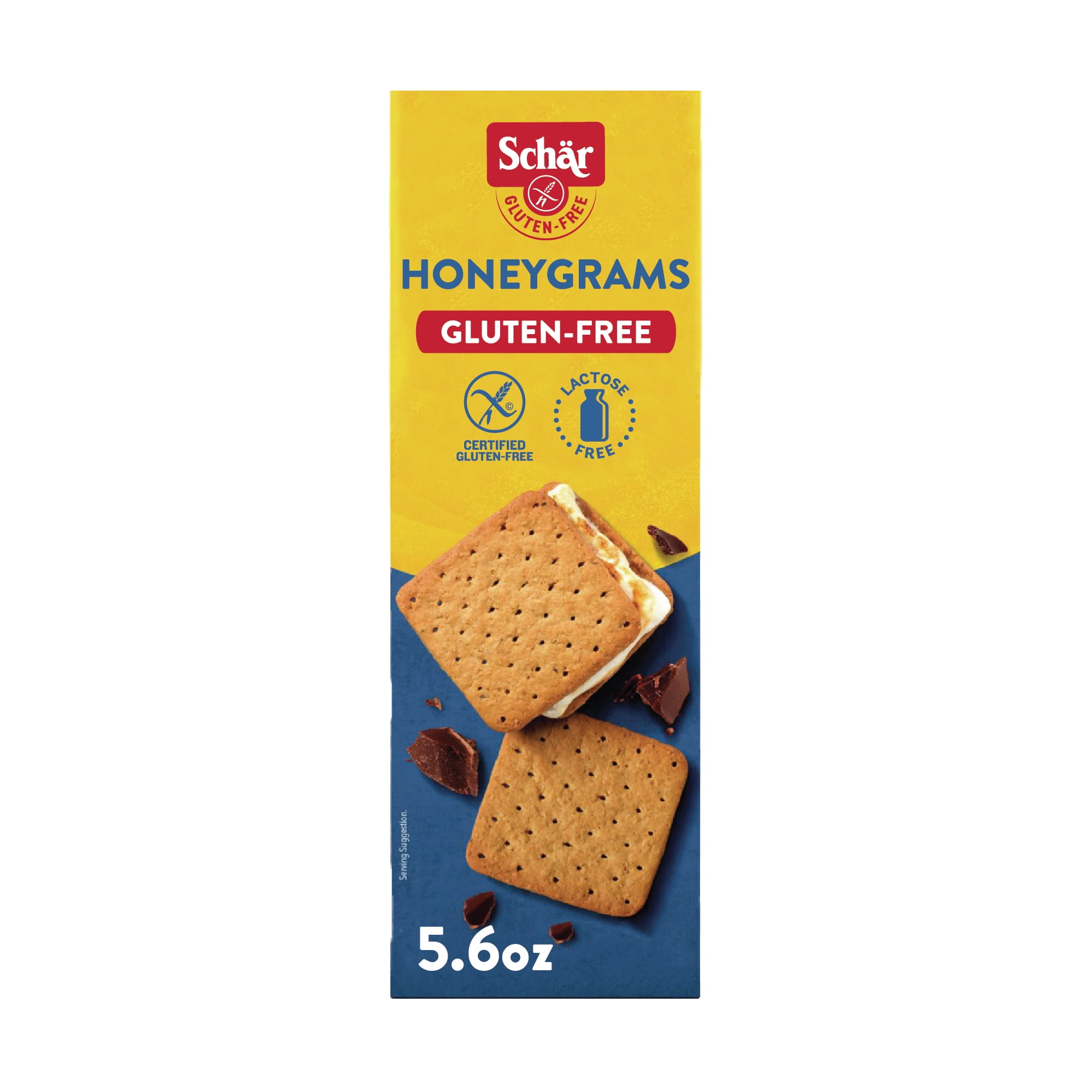 Schar Gluten Free Honeygrams, Honey Graham Cookies, 5.6 oz