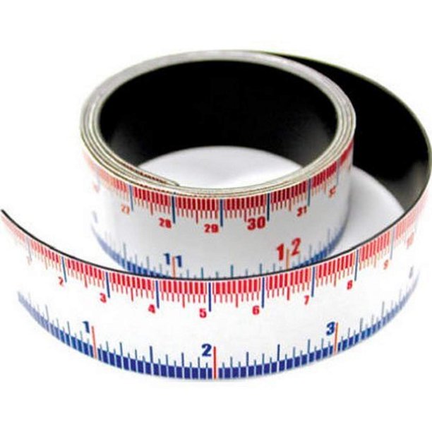 Cinta métrica magnética Master Magnetics TV587602 de 1 m de largo